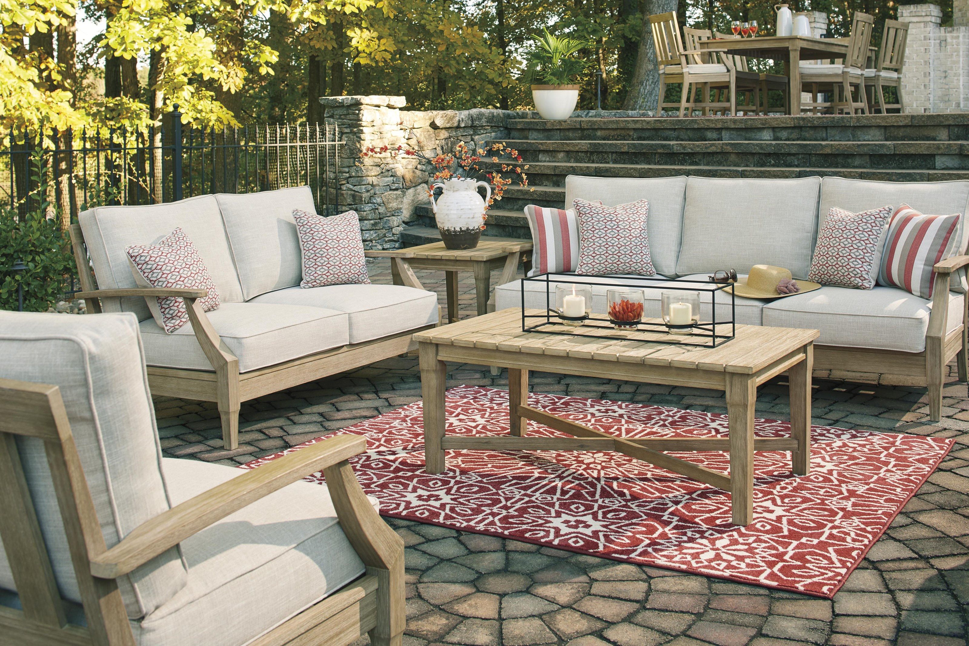 Ashley clare view loveseat deals